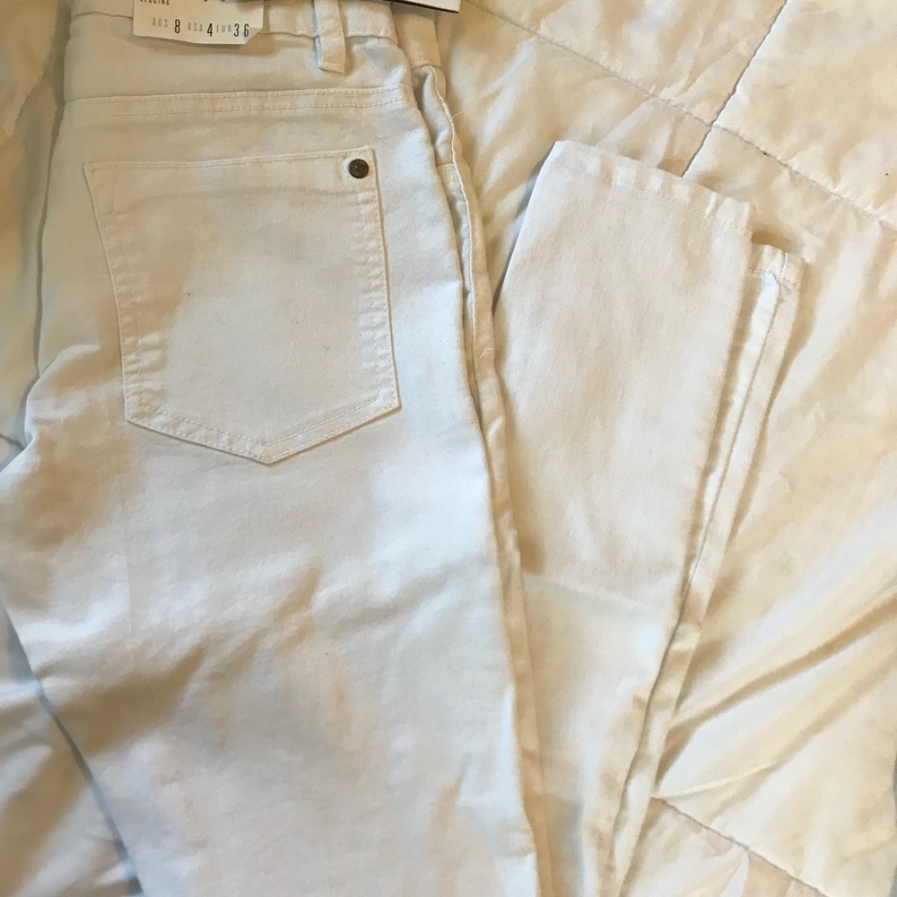 White jeans